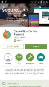 SecureKids Google Play