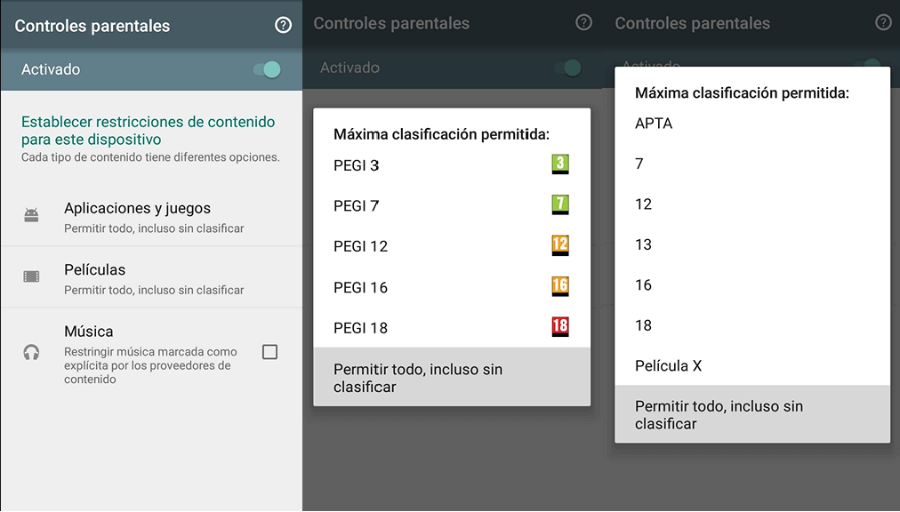 Configure Play Store Control